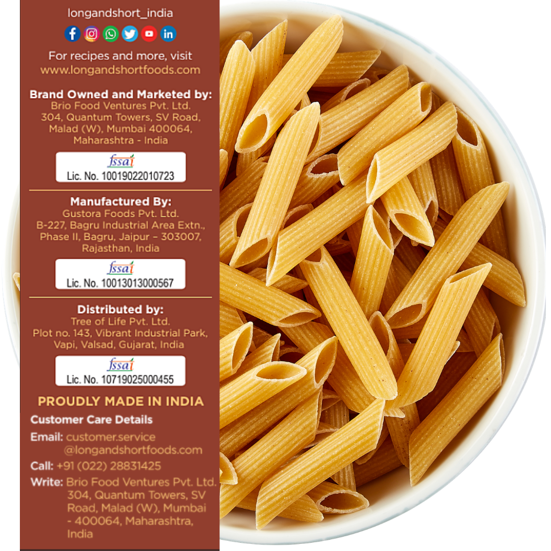 Plant Protein Chickpeas Penne Pasta