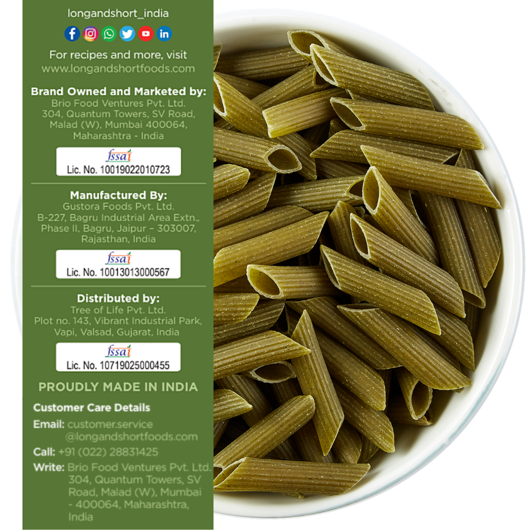 Veggie Spinach Penne Pasta (Pack of 2)