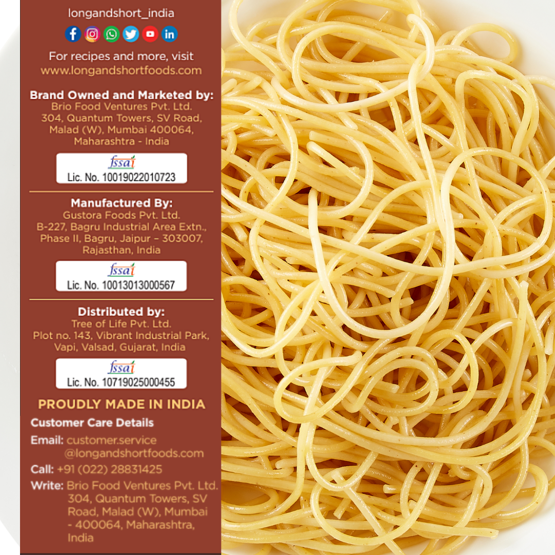 Plant Protein Chickpeas Spaghetti Pasta (Pack of 2)