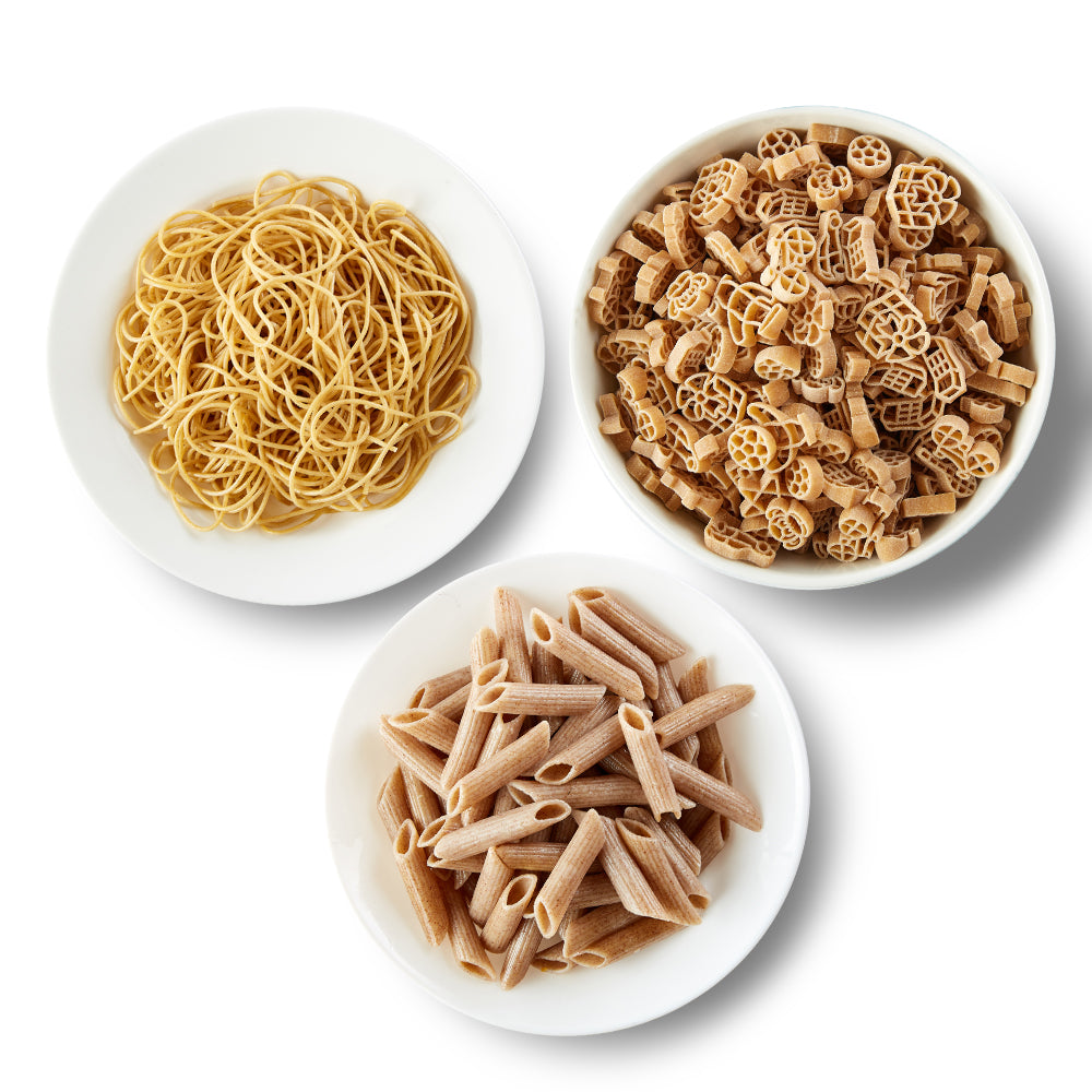 Healthy Family High Fibre Combo | 100% Wholegrain + Multigrain Pasta (Pack of 6)