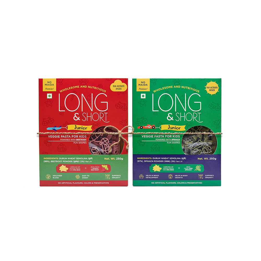 Healthy Family Juniors Combo | Powered with Spinach and Beetroot (Pack of 2)